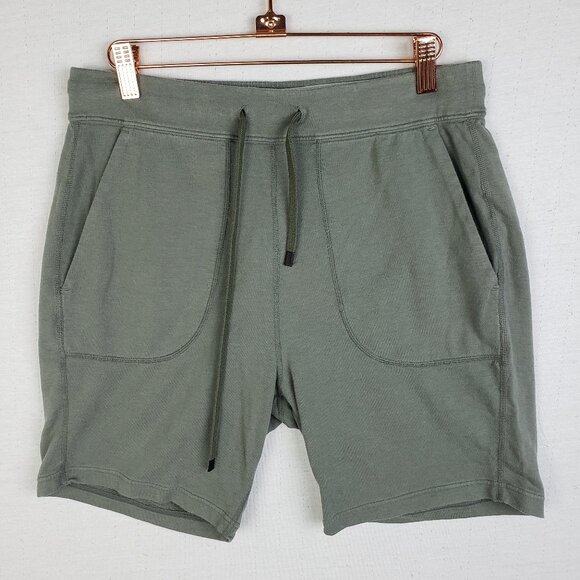 Saxx 3SIX FIVE Shorts Lounge Casual Soft Olive Green size S Men's - Picture 1 of 9